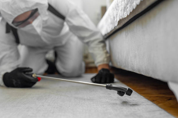 Professional Pest Control technician working in Sutton, NE